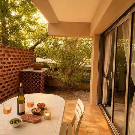 Appartement En Rez-de-chaussée, Clim - 3 Pers. - Fr-1-900-14 Bormes-les-Mimosas